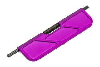 Timber Creek Outdoors billet ar 15 dust cover with purple anodized finish.